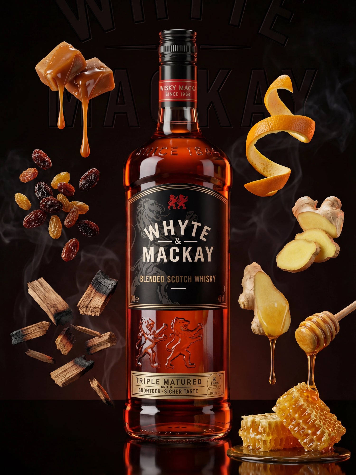 Whyte & Mackay bottle